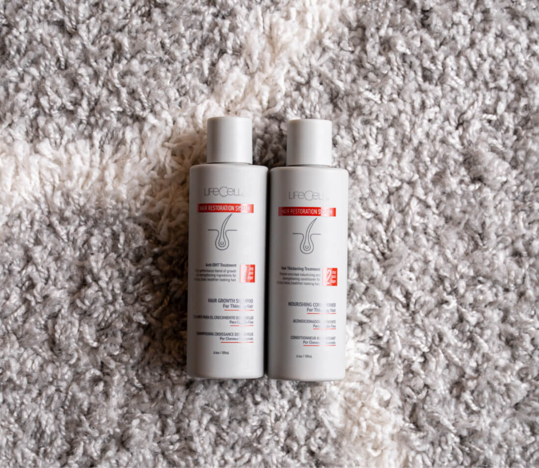 HairDT3 LifeCell Hair Restoring Shampoo and Conditioner Set