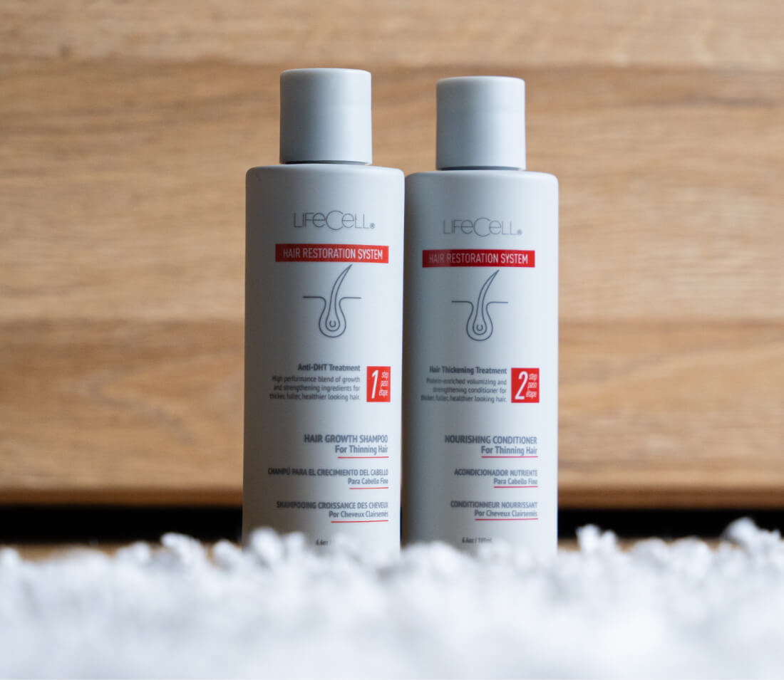 HairDT4 LifeCell Hair Restoring Shampoo and Conditioner Set