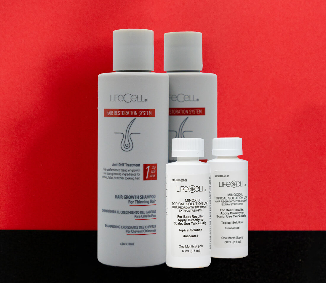 LifeCell Hair Restoration System <span class="sub-label">(Subscription)</span>